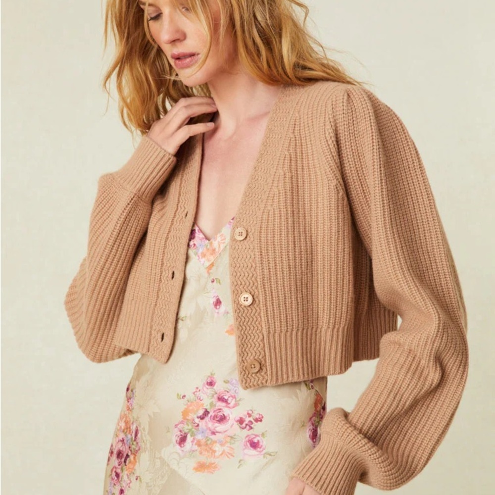 NWT LoveShackFancy Avignon Cardigan - Picture 1 of 4